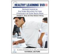 Biomechanical Factors Related to the Etiology of Low Back Pain