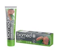 BIOMED Dentifrice Gum Health pour des gencives saines - dentifrice blanchissant sans fluorure et 98% naturel - saveur menthe légère - paquet de 100g