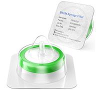 Biomed Scientific Lot de 100 filtres stériles pour seringues - Membrane PES de 0,22 um - Diamètre de la membrane 33 mm - Filtre stérile avec membrane PES hydrophile