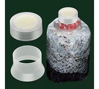 Biomed Solutions Lot de 15 bouchons et anneau pour culture de champignons comestibles en coton 32 mm