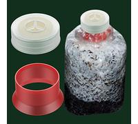 Biomed Solutions Lot de 9 capuchons et anneaux pour sac de culture en coton 40 mm