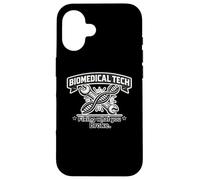 Biomedical Tech Fixing What You Broke DN Graphique Coque pour iPhone 16