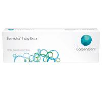 Biomedics 1 Day Extra 30 lentilles - dioptries négatives