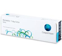 Biomedics 1 Day Extra Toric (30 lentilles) Puissance: -1.25, BC: 8.70, Diamètre: 14.50, Cylindre: -1.75, Axe: 90° -1.25