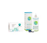 Biomedics 55 Evolution CooperVision (6 lentilles) + Solunate Multi-Purpose 400 ml avec étui