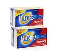 Bion 3 DEFENSE à Croquer Dés 4 Ans Maintien des défenses Naturelles- Lot de 2 Boites de 90 Comprimés by Bion