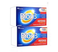 Bion 3 - Défense Adulte - Lot de 2 boites de 90 Comprimes (2D)