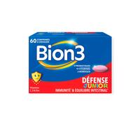 Bion3 Défense Junior – Comprimés à croquer – Vitamine D et zinc – 60 comprimés