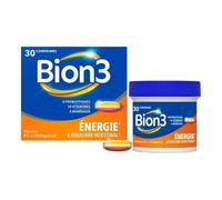 Bion3 Complément alimentaire Vitalité – Défenses immunitaires 30 comprimés (cure 1 mois)