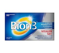 Bion 3 Senior Vitalité 50+ 80 Comprimés