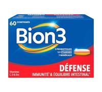 Merck Complément alimentaire Bion 3 Défense Adultes Vitamines et minéraux 60 comprimés