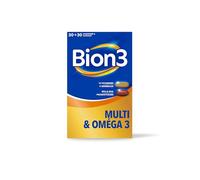 Bion3 Complément alimentaire Multi & Oméga 3 - Vitamines, probiotiques, EPA/DHA - 30 comp.+30 caps.