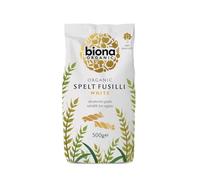 Biona Épeautre Biologique 500G Blanc Fusilli - Paquet de 2