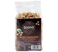 Biona Lot de 10 paquets de 10 sachets de noisette bio croquants 375 g