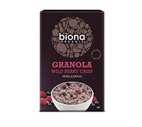 Biona Lot de 12 granola de baies sauvages d'orge | 375 g | Lot de 12