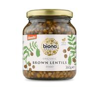 Biona Lot de 6 lentilles bio Marron 360 g