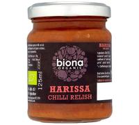 Biona Org Harrissa Lot de 4 boîtes de 125 g