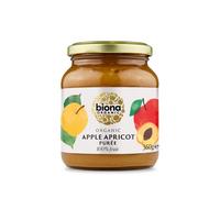 Biona Org Lot de 6 boîtes de 6 purées d'abricot 350 g