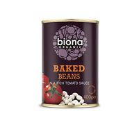 Biona Organic Haricots blancs en sauce tomate Bio – 6 x 420 g