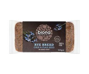 Biona - Pain de Seigle Bio aux Graines de Lin et Chia