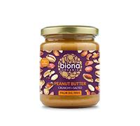 Biona Peanut Butter bio croustillant avec sel de mer (250g) - Paquet de 6