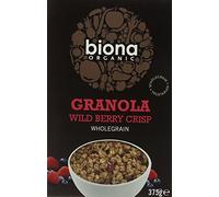 Biona, Petits fruits sauvages granola organiques croustillant 375g