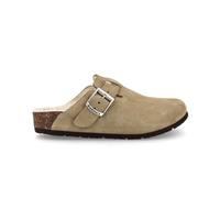 BioNatura 11 Vegas RX Imb, Sabot doublé unisexe en daim avec semelle intérieure anatomique, taupe, 40 EU