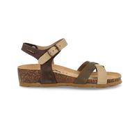 BioNatura 12 Fregene Imb. Nabuk, Sandales pour femme avec semelle anatomique surélevée, Multicolore M2401, 36 EU
