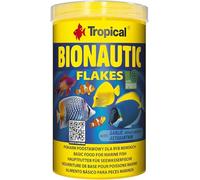BIONAUTIC Flakes 1000ml / 200g - Nourriture de Base pour Poissons Marins, Flocons