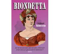 Biondetta - Stéphanie Hahusseau - Seuil - broché - Roman