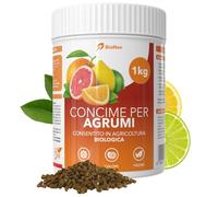 BioNee Engrais pour agrumes granulés NPK 5-6-14 - Nutrition biologique pour citrons, oranges, mandarines et citron vert - Autorisé en agriculture biologique - 1 kg