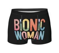 Bionic Boxer de remplacement du genou pour femme, thérapeute, chirurgien pour homme et garçon, sous-vêtements ultra doux et respirants Style4553, Blanc 0., XXL