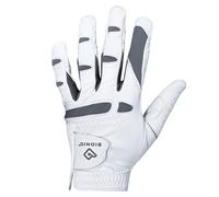 Bionic Gloves Bionic Performance Pro Gant de Golf pour gaucher en Cuir Cabretta véritable pour Hommes, Blanc, XL