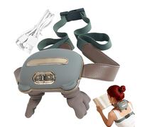 Bionic Heated Massager, Shiatsus Massager for Neck & Back with 4D Kneadings, Portable Deep Tissue Massage for Shoulder Cervical PainRelief, Simulated Human Hand Design for Relax Muscle, Relaxation