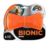 BIONIC Jouet à mâcher pour Chien en Forme d'os - Jouet interactif à mâcher Qui résiste aux mâcheurs Les Plus Difficiles, pour Chiens Entre 13 et 27 kg et Plus