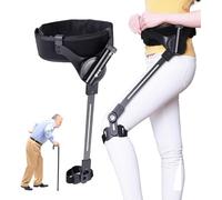 Bionic Power Walking Aids, Exosquelette Walking Assistance Disvice, 3 niveaux Réglable Responsable, Trainage de réadaptation des membres inférieurs, pour les adultes âgés de randonnée right leg
