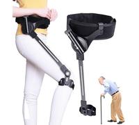 Bionic Power Walking Aids, Exosquelette Walking Assistance Disvice, 3 niveaux Réglable Responsable, Trainage de réadaptation des membres inférieurs, pour les adultes âgés de randonnée left leg