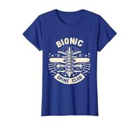 Bionic Spine Club Chirurgie médicale avancée - T-Shirt, Femme, Bleu Royal, XS