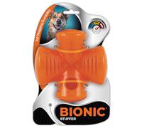 BIONIC Stuffer Jouet pour chien - Distributeur de friandises haute visibilité, idéal pour la mastication redirigée
