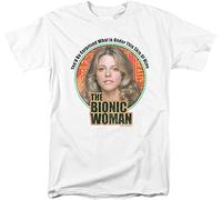 Bionic Woman TV Show Jamie Sommers Under My Skin Licensed T-Shirt T-Shirts à Manches Courtes(XX-Large)
