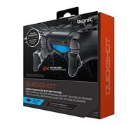Accessoire - Bionik - QUICKSHOT Trigger Stops PS4 - Couleur Noir - Tir rapide - Compatible PS4