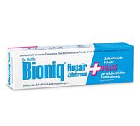 Bioniq® Lot de 4 tubes de 75 ml de dentifrice réparateur à l'hydroxylapatite - Protège contre l'inflammation des gencives, le tartre et la plaque dentaire - Sans fluorure