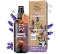 BIONOBLE Hydrolat Lavande Bio - Apaise, Purifie et Régule l'Acné - Spray Lavande Bio pour Visage, Corps et Cheveux - Eau Florale 100% d'Origine Naturelle, Fabriqué en France - Flacon Verre - 100ml