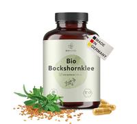 BIONUTRA® Fenugrec Bio | 270 gélules de 600 mg | 2 mois de consommation | Agriculture biologique | Végan | Sans additifs | Allaitement, peau et cheveux | Fabriqué en Allemagne