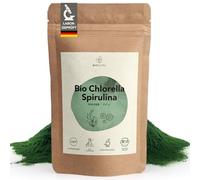 BIONUTRA Poudre de Spiruline et Chlorella Bio, 250 g
