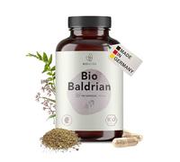 BIONUTRA® Valériane Bio | 180 gélules de 700 mg | 4 mois de consommation | Agriculture biologique | Végan | Sans additifs | Sommeil et calme intérieur | Fabriqué en Allemagne