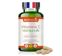 Biophénix Vitamine C Bio 100% Végétale 90 Gélules, Fatigue & Energie