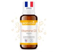 Biophénix Vitamine D3 100% Végétale 20 ml, Immunité & Capital Osseux
