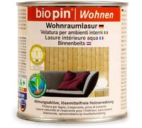 Biopin Premium Wohnraumlasur Pin Lessivé 750ml sans Solvants Lasure Bois