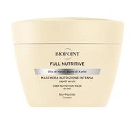 Biopoint Full Nutritive - Maschera Capelli Nutrizione Intensa, Azione Idratante e Rinforzante, Dona Morbidezza e Luminosità al C